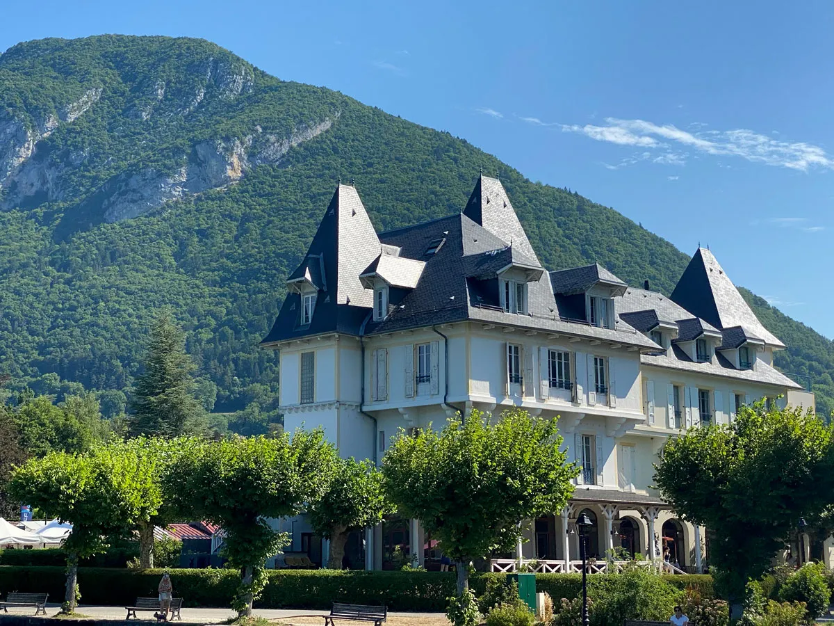 Building on Lake Annecy