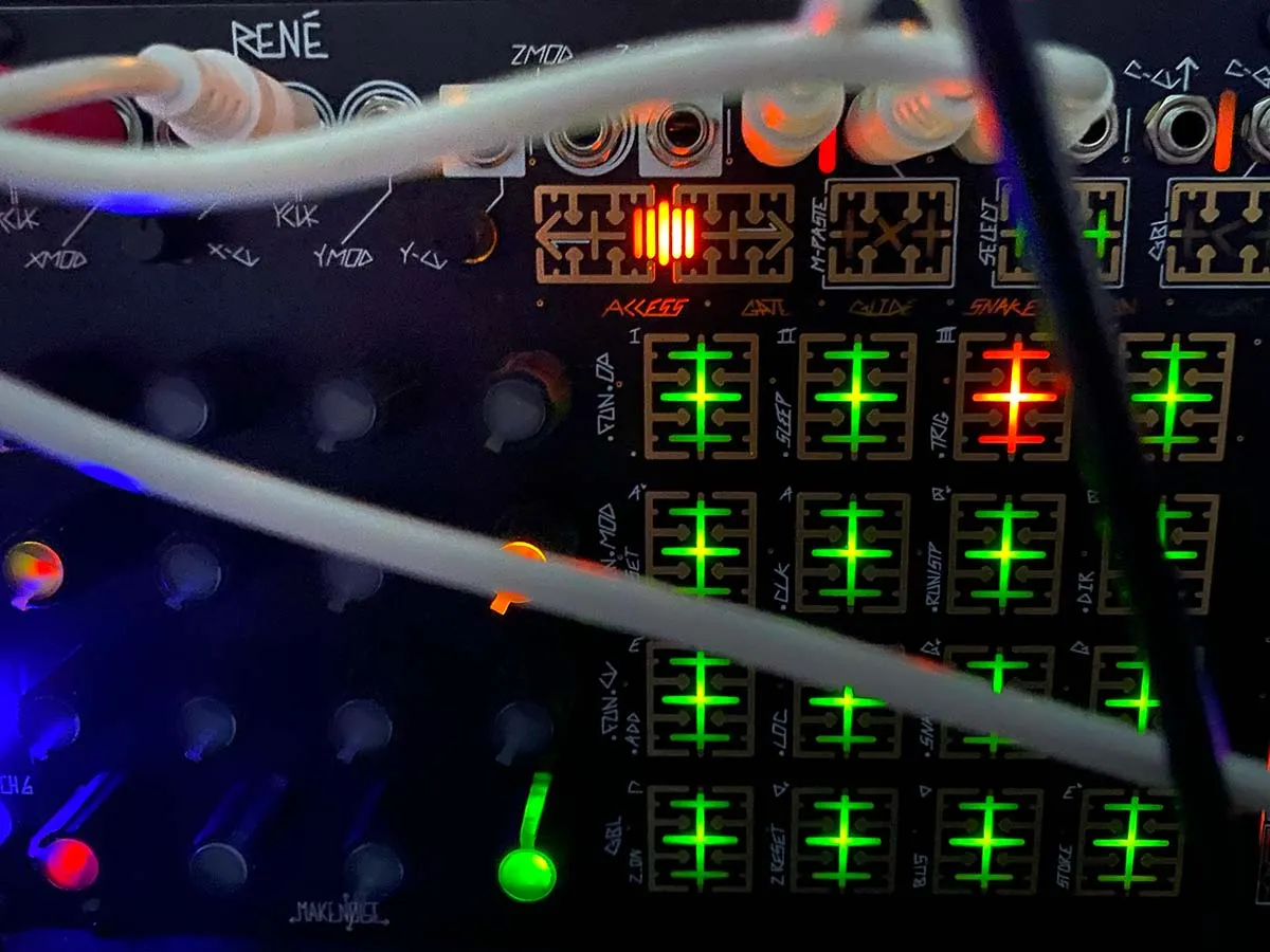 René v2 used as an arpeggiator
